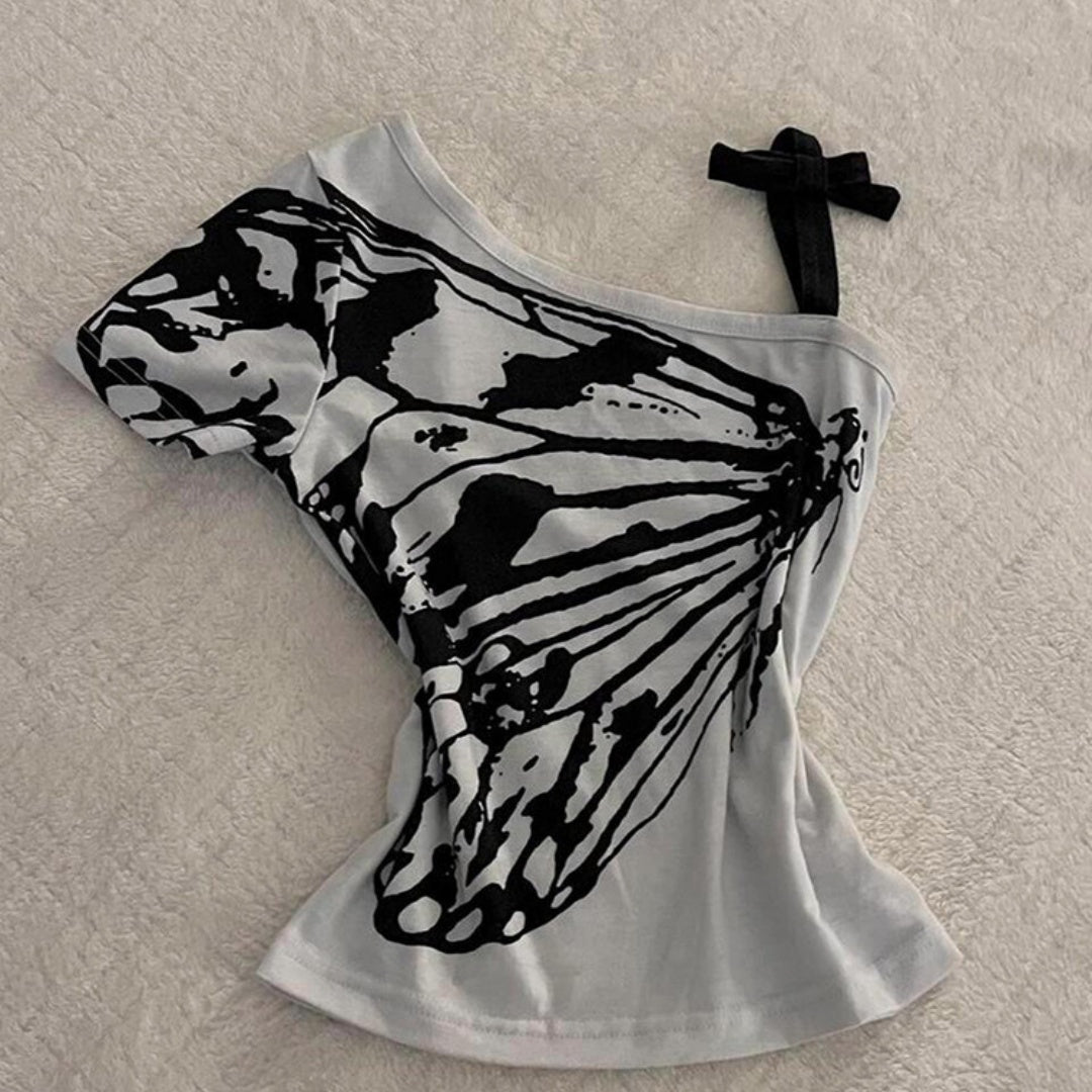 Women's American-style Shoulder Short Sleeve