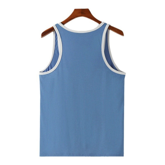 Men's shaped Sports Training Multicolor Vest