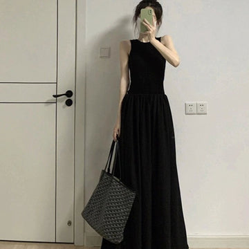 Waist Slimming Temperament Mid-length A- Line Women